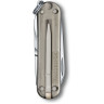 Нож-брелок Victorinox Classic SD 0.6223.T31G, серый