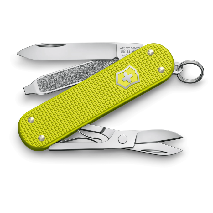 Нож VICTORINOX CLASSIC SD ELECTRIC YELLOW 0.6221.L23